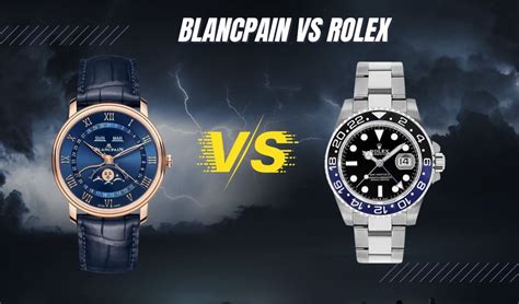 michele vs rolex|Rolex vs blancpain watch.